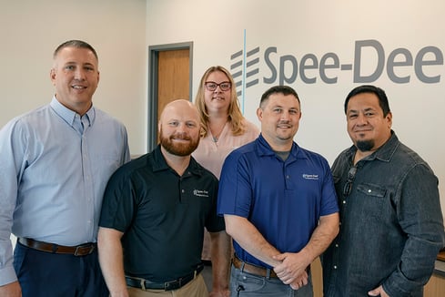 Spee-Dee-Sales engineering team